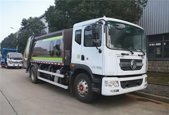 國六東風(fēng)D9，10-12方壓縮式垃圾車(chē)