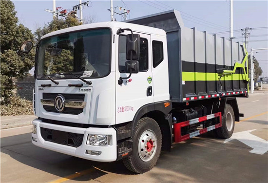 國六12方東風(fēng)D9對接式垃圾車(chē)