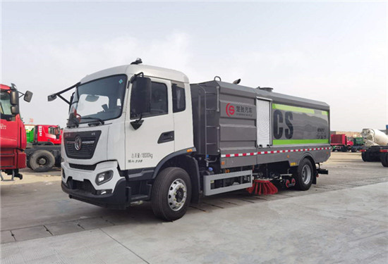 國六16方新款東風(fēng)天錦洗掃車(chē)