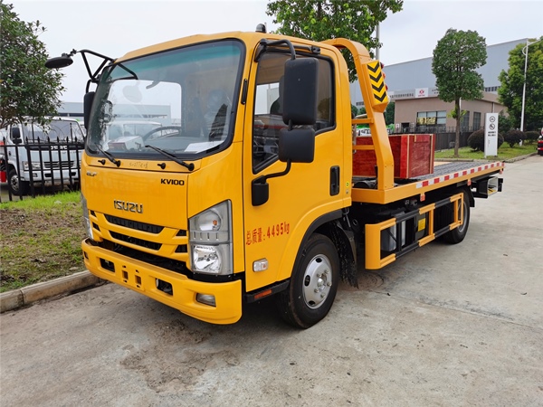 國六慶鈴五十鈴藍牌清障車(chē)