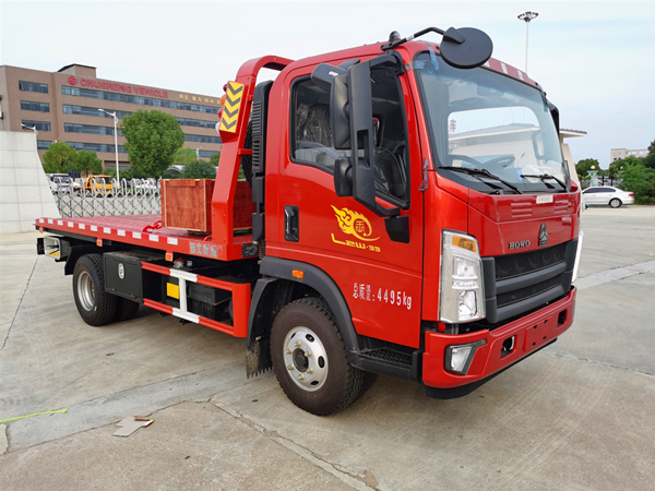 國六重汽豪沃藍牌清障車(chē)